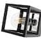 Z-Lite Kube 1 Light Wall Sconce, Matte Black 480-1S-MB-CH - alternate 2